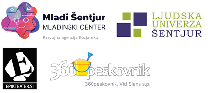 Mladinski center Šentjur, Ljudska univerza Šentjur, Epik teater, 360peskovnik