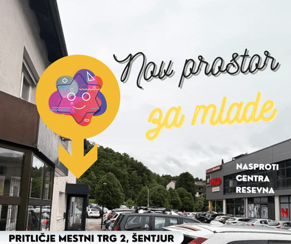 Lokacija - pritličje Mestni trg 2 - Nasproti centra Resevna
