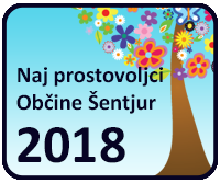 Naj prostovoljci občine Šentjur 2018