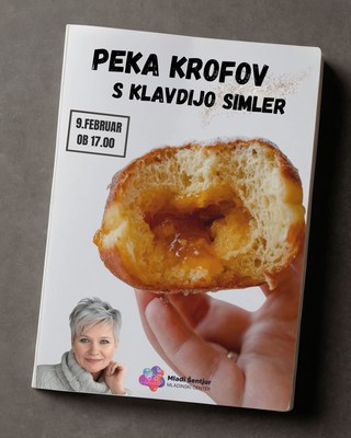Prijavi se in sem nam pridruži pri peki krofov