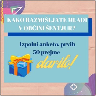 Kako razmišljate mladi? Izpolni anketo!