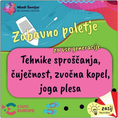 Imej poletje dobrega počutja!