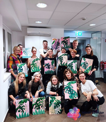 Zadovoljni obrazi ob zaključku delavnice