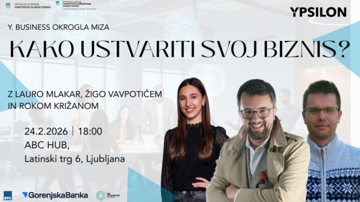 Si želiš ustanovit svoje podjetje?