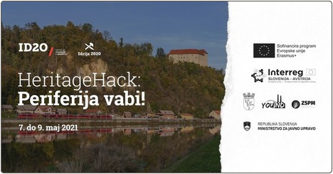 Bi rad_a ustvaril_a nekaj novega in inspirativnega v domačem okolju? Sodeluj na hackathonu HeritageHack!